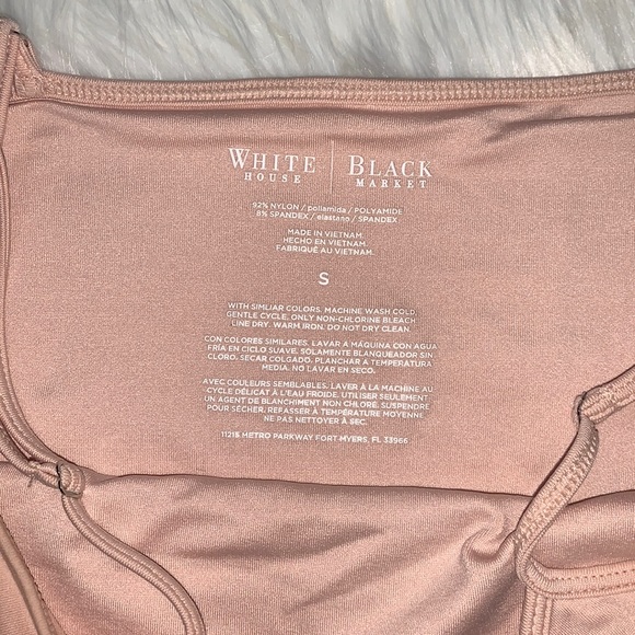 WHBM Tank Top with Built In Bra - Picture 6 of 7